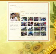 我的实践日记 单页面 （2页面）个人学生日志博客主题 带文字滚动