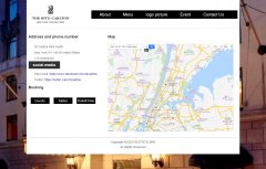AUDEN BISTRO & BAR 单页面 留学生 外文英文主题