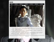 钟汉良 7页面 香港人气演员 明星 排版简单