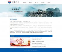 贵州茅台集团 5页面 民族品牌 企业主题 中国贵州茅台酒厂有限责任公司 带设计