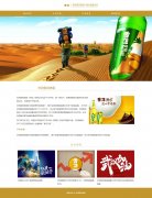 华润雪花啤酒 4页面 公司企业主题 带设计说明 jquery图片轮播特效 滚动文字