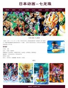 日本动画-七龙珠 9页面 漫画动漫主题 HTML5 带设计说明 jquery图片轮播特效 留言页面 表单验证 gif动图