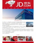 自营式电商企业-京东 9页面 Html5 带设计说明 jquery图片轮播特效 注册登录留言页