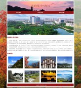 我的家乡-湖北 3页面 家乡主题  带设计说明 JS轮播特效