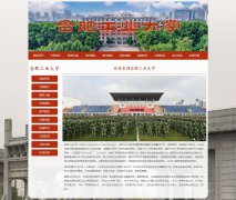 合肥工业大学 16页面 211工程 985工程 大学学校介绍 HTML5 带JS图片轮播特效 注册