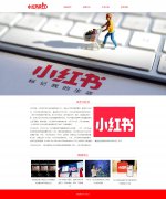 小红书 4页面 内容电商种草社区APP 生活方式平台 最具创新力企业 带设计说明 