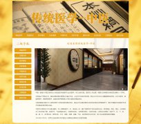 传统医学-中医 10页面 汉医 HTML5  带设计说明 JS图片轮播特效 asp+access数据库 注