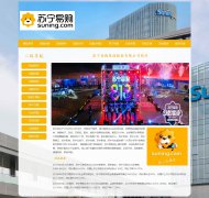 苏宁易购集团股份有限公司 11页面 HTML5 带设计说明 JS图片轮播特效  asp+access数据库 注册登录留言功能