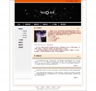 朗图 单页面 企业公司 带导航点击下拉菜单特效