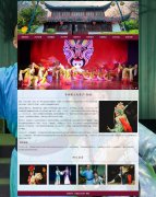 非物质文化遗产-淮剧 12页面 戏曲 江淮戏 HTML5 带设计说明 背景音乐 JS图片轮播