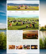蒙古国 6页面 国家介绍 HTML5+css3 布局 带设计说明 JS轮播特效 asp+access数据库注册