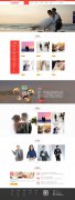 包图婚纱定制 10页面  婚礼婚纱婚庆公司主题 bootstrap响应式布局 带图片轮播 滚动特效 留言表单 特效多